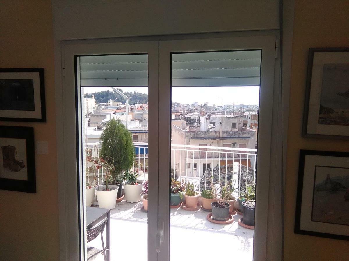 Ferienwohnung Mia'S Atelier, Balcony To Acropolis Athen Exterior foto